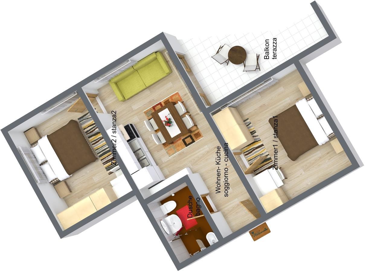 Apartments Bachmann Сан-Кандидо Экстерьер фото